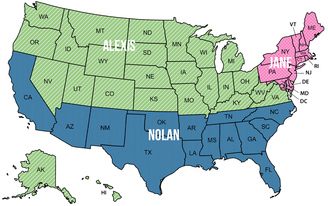Web Territroy Map