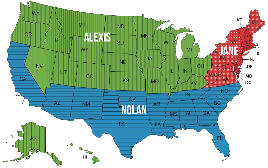 Web Territroy Map