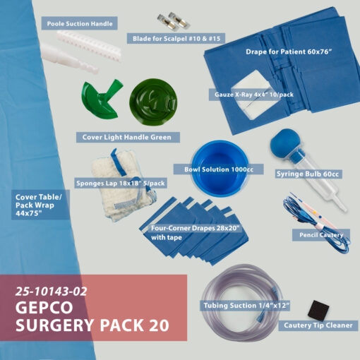 25-10143-02 GEPCO Surgery Pack 20