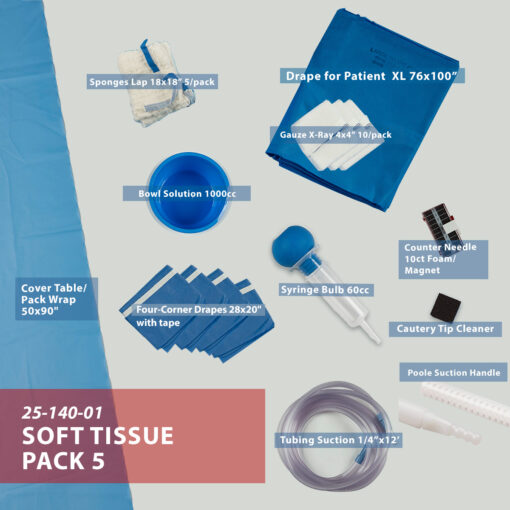 25-140-01 Soft Tissue Pack 5