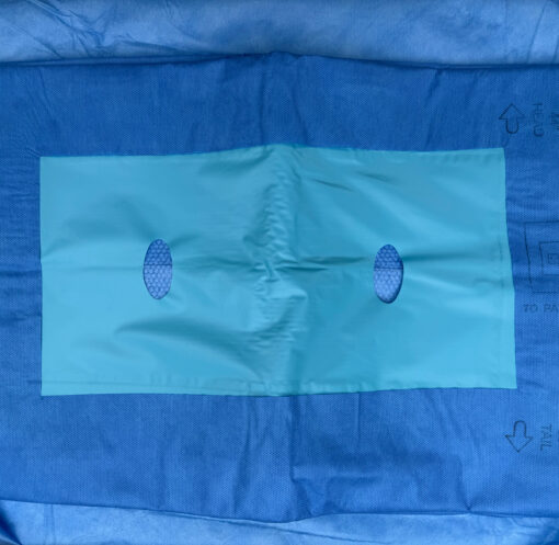 10-112 Drape, Bilateral Elbow w/ Pouch Canine 76x104" - Image 3
