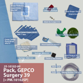 25-10102-00 GEPCO Surgery Pack 39