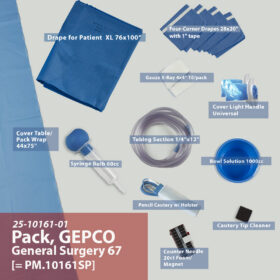 25-10161-01 GEPCO General Surgery Pack 67
