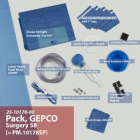 25-10178-00 GEPCO Ortho Surgery Pack 58