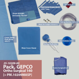 25-10209-00 GEPCO Ortho Surgical Pack 140